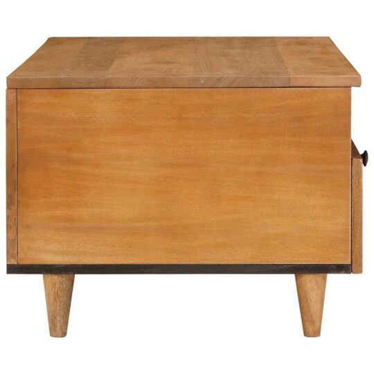 4018093 4 Masă de cafea Maro deschis 80 x 54 x 40 cm Lemn masiv de mango 4018093 4