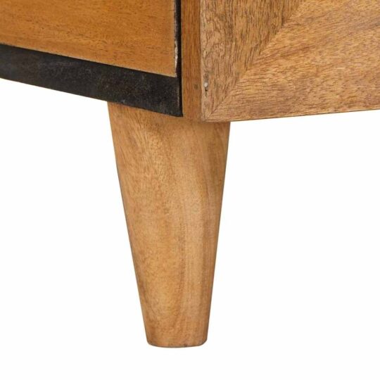 4018093 8 Masă de cafea Maro deschis 80 x 54 x 40 cm Lemn masiv de mango 4018093 8