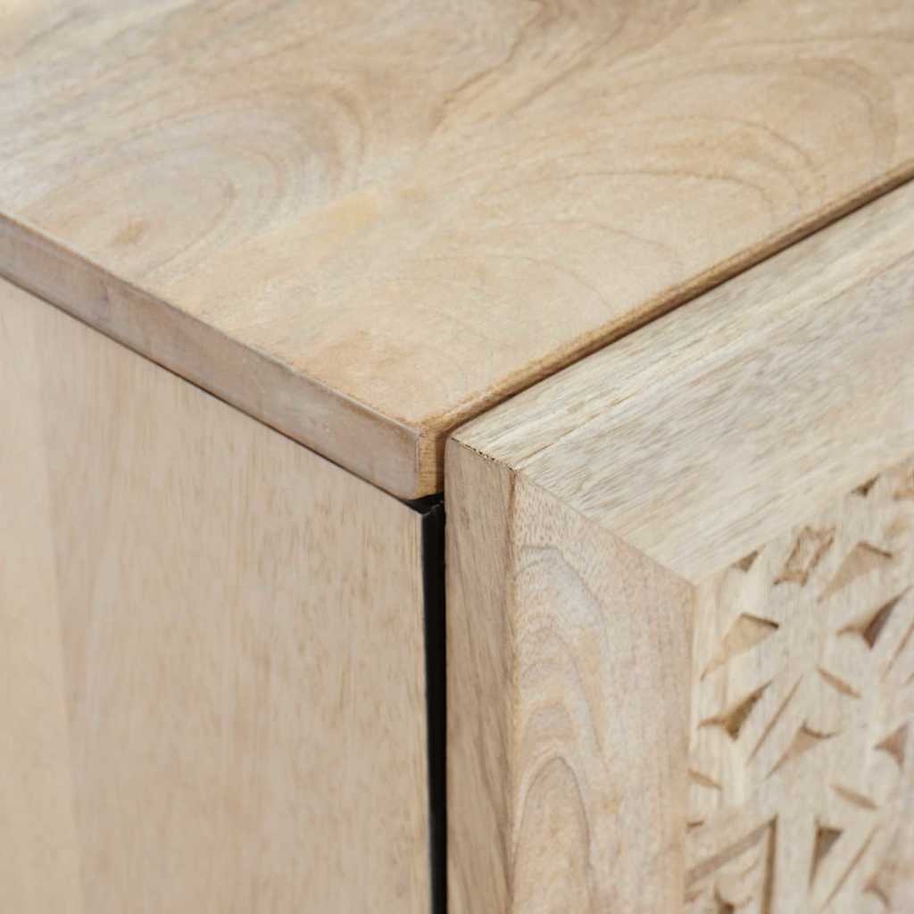 4018137 5 Dulap de Baie cu ușă Alb 38 x 33.5 x 160 cm Lemn solid de mango Dulap de Baie cu ușă Alb 38 x 33.5 x 160 cm Lemn solid de mango - imagine 5