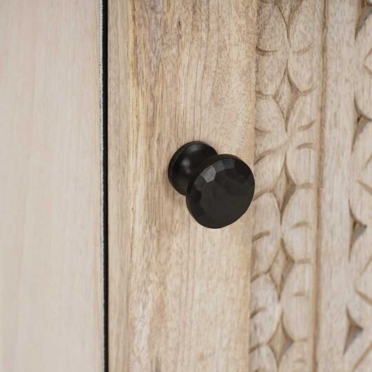 4018137 6 Dulap de Baie cu ușă Alb 38 x 33.5 x 160 cm Lemn solid de mango 4018137 6