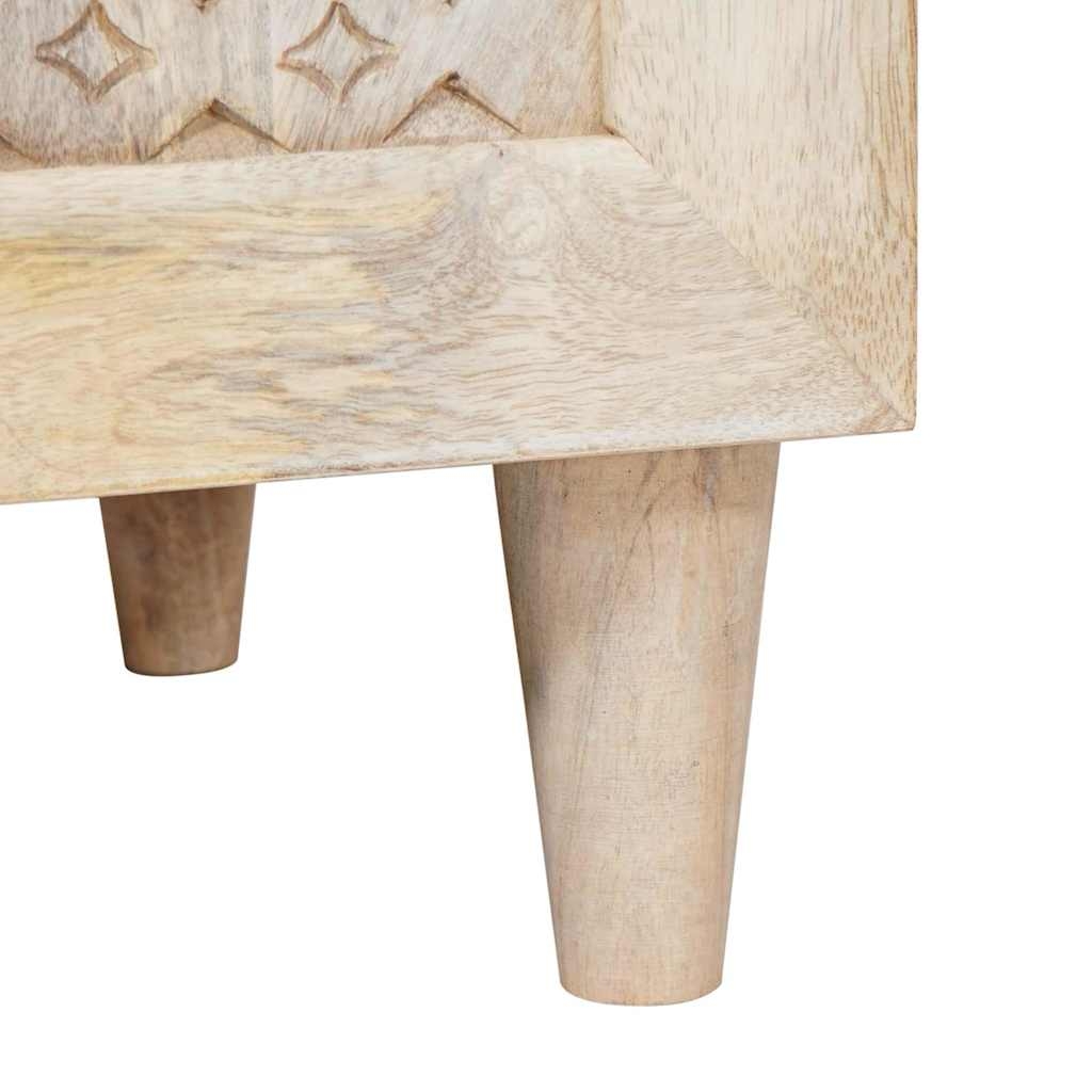 4018137 7 Dulap de Baie cu ușă Alb 38 x 33.5 x 160 cm Lemn solid de mango Dulap de Baie cu ușă Alb 38 x 33.5 x 160 cm Lemn solid de mango - imagine 7