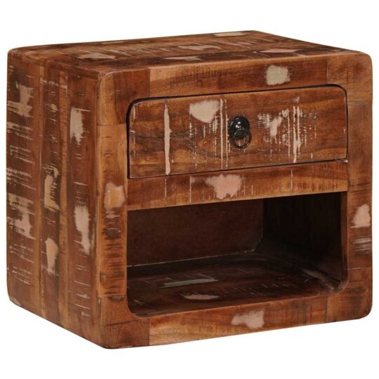 Alternative view of Noptieră suspendată cu sertar Multicolour 40 x 30 x 36 cm