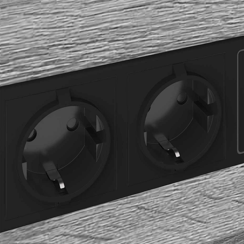 859466 9 Dulap de noapte sonoma gri 40 x 31 x 60 cm Lemn compozit Dulap de noapte sonoma gri 40 x 31 x 60 cm Lemn compozit - imagine 9