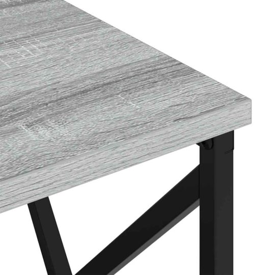 859566 10 Cabinet de noptiere cu stație de încărcare cu sertar sonoma gri 859566 10