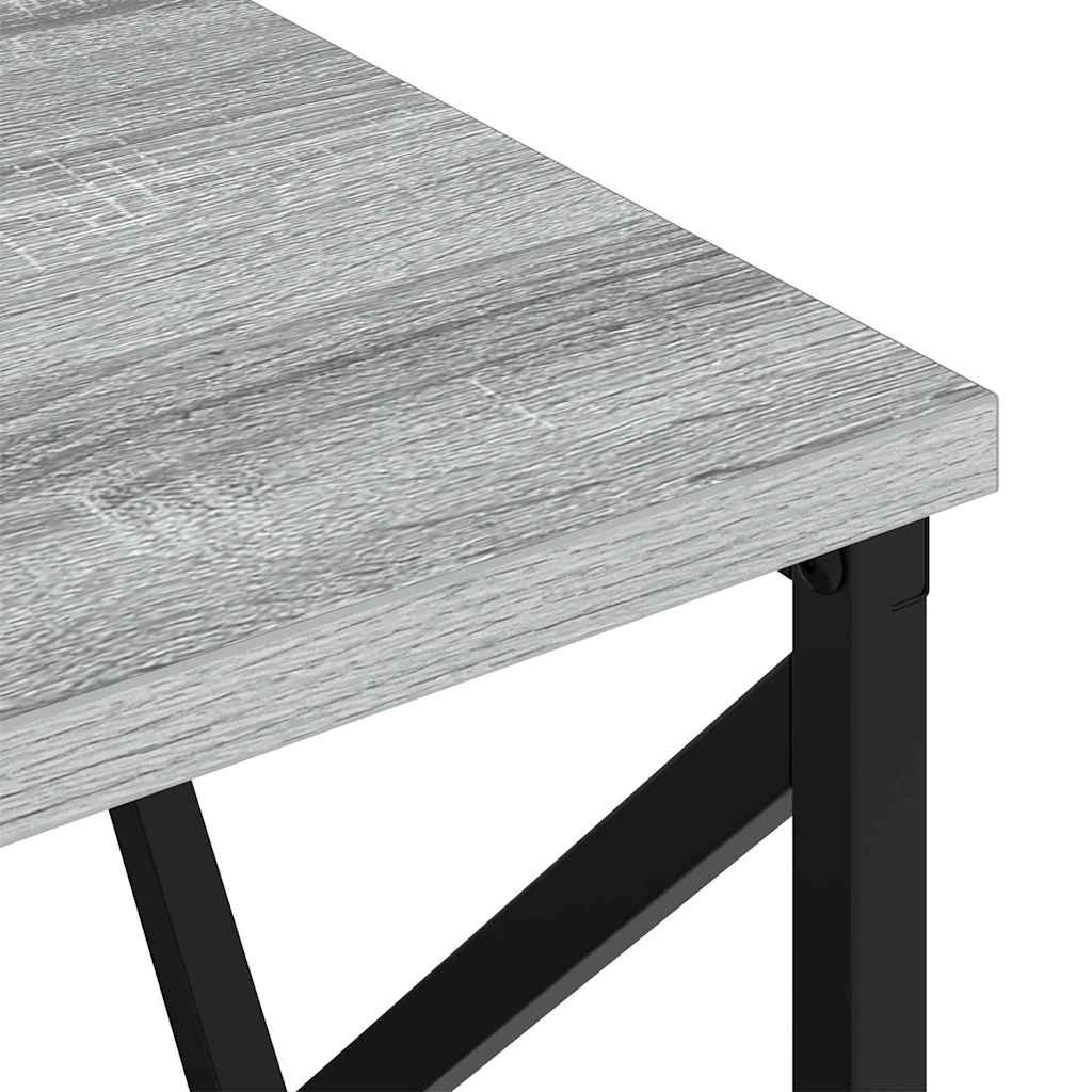 859567 10 Cabinet de noptiere cu stație de încărcare 2 pcs sonoma gri Cabinet de noptiere cu stație de încărcare 2 pcs sonoma gri - imagine 10