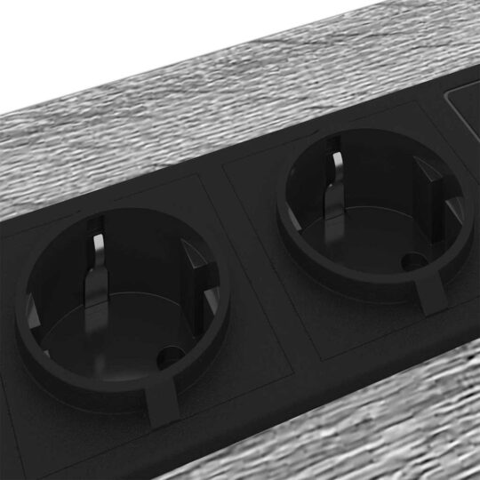 859567 9 Cabinet de noptiere cu stație de încărcare 2 pcs sonoma gri 859567 9