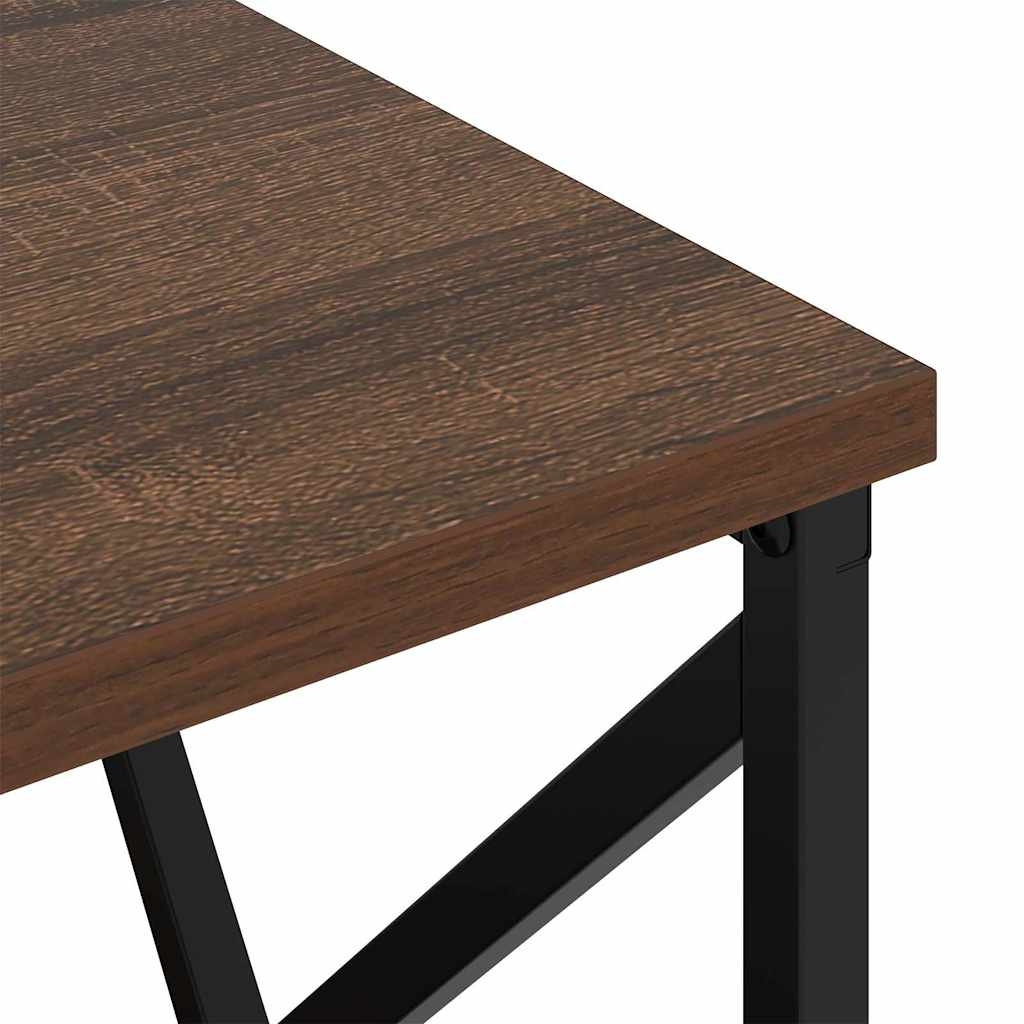 859569 11 Cabinet de noptiere cu stație de încărcare 2 pcs Stejar brun Cabinet de noptiere cu stație de încărcare 2 pcs Stejar brun - imagine 11