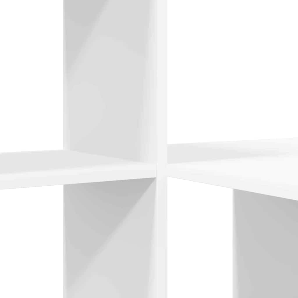 869298 7 Birou cu raft Alb 131.5 x 50 x 106.5 cm Lemn compozit Birou cu raft Alb 131.5 x 50 x 106.5 cm Lemn compozit - imagine 7