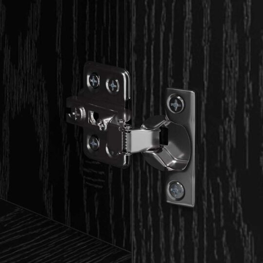 879505 9 Dulap de noapte Stejar negru Lemn compozit 879505 9