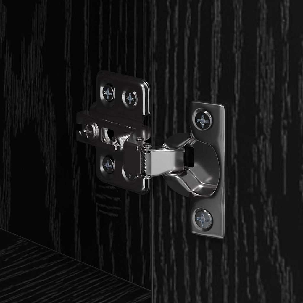 879505 9 Dulap de noapte Stejar negru Lemn compozit Dulap de noapte Stejar negru Lemn compozit - imagine 9