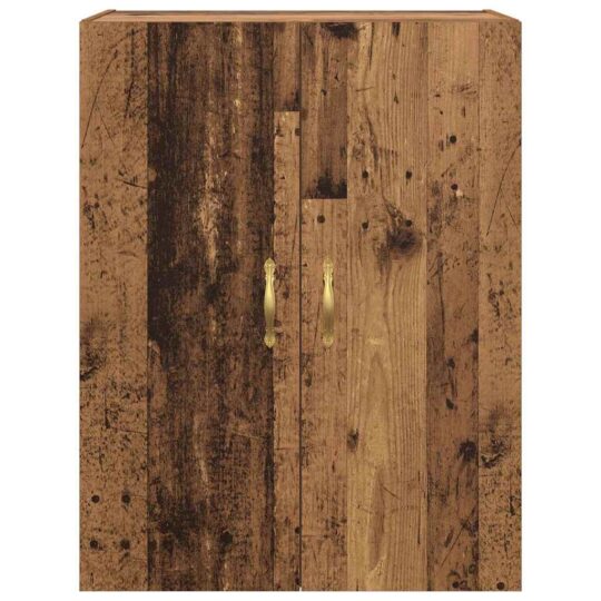 879510 6 Dulap montat pe perete Lemn vechi 69.5 x 34 x 90 cm 879510 6
