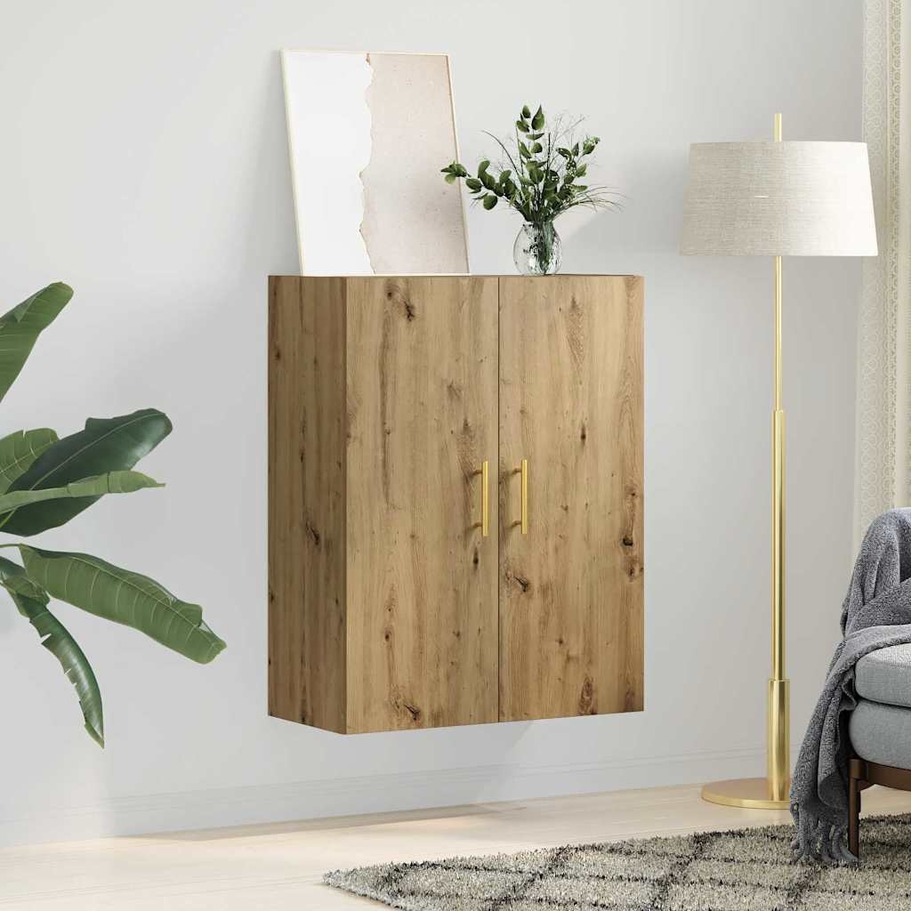 879514 4 Dulap montat pe perete Maro 69.5 x 34 x 90 cm Lemn compozit Dulap montat pe perete Maro 69.5 x 34 x 90 cm Lemn compozit - imagine 4