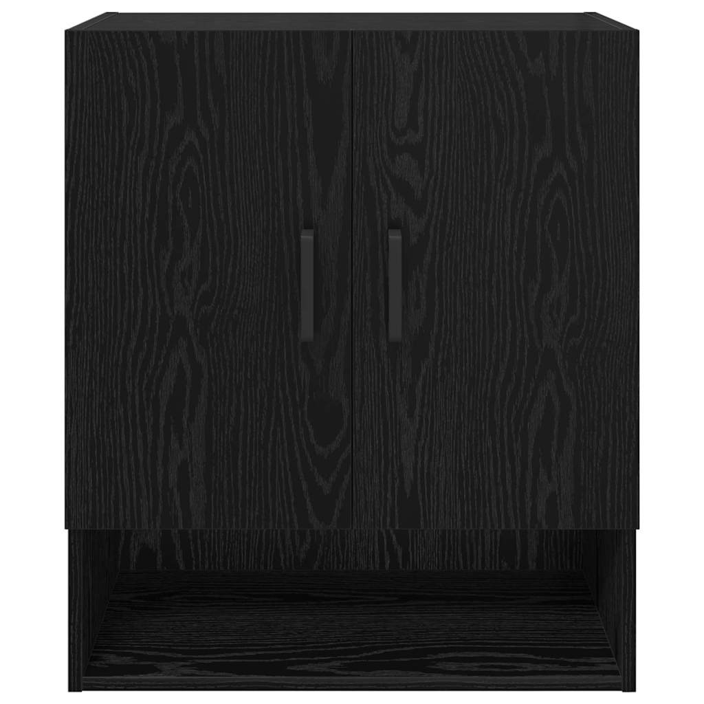 879542 6 Dulap de perete Stejar negru 60 x 31 x 70 cm Lemn compozit Dulap de perete Stejar negru 60 x 31 x 70 cm Lemn compozit - imagine 6