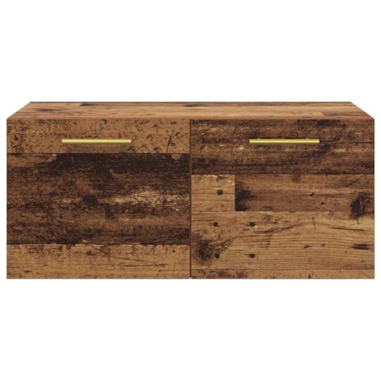 879555 6 Dulap de perete Lemn vechi 80 x 36.5 x 35 cm Lemn compozit 879555 6