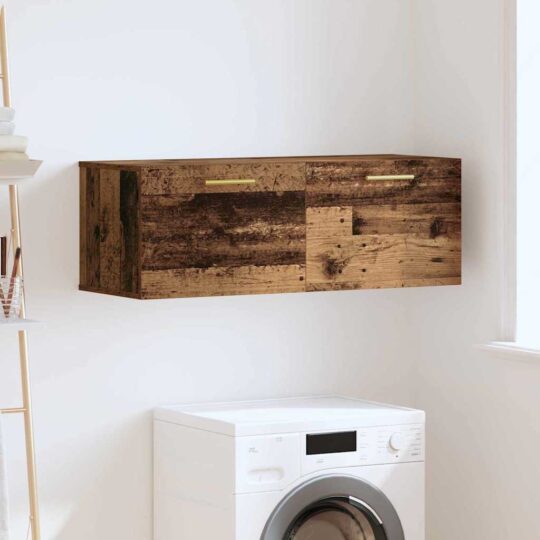 Dulap de perete Lemn vechi 100 x 36.5 x 35 cm Lemn compozit