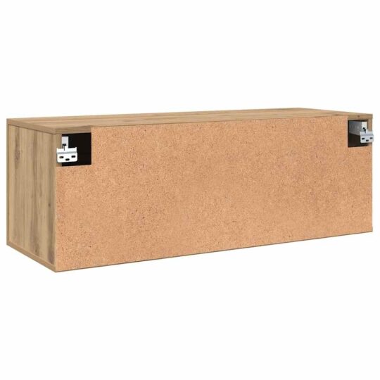 879565 8 Dulap de perete Pe perete stejar artizanal 100 x 36.5 x 35 cm 879565 8
