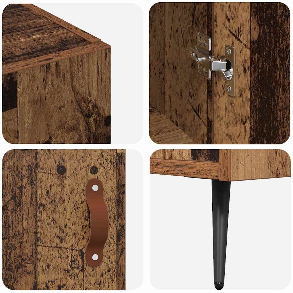 879576 9 Bufet Maro 90 x 34 x 80 cm Lemn compozit Bufet Maro 90 x 34 x 80 cm Lemn compozit - imagine 9