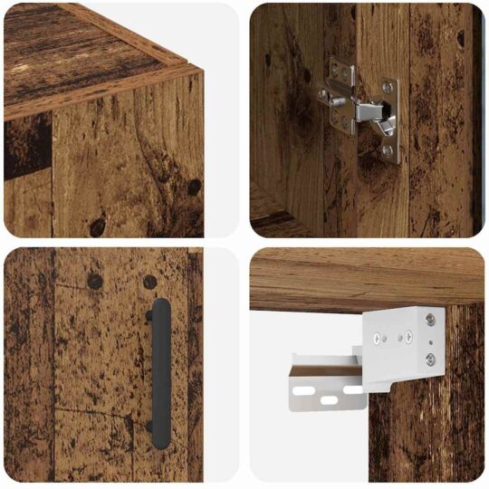 879601 9 Bufet Maro 69.5 x 34 x 90 cm Lemn compozit 879601 9