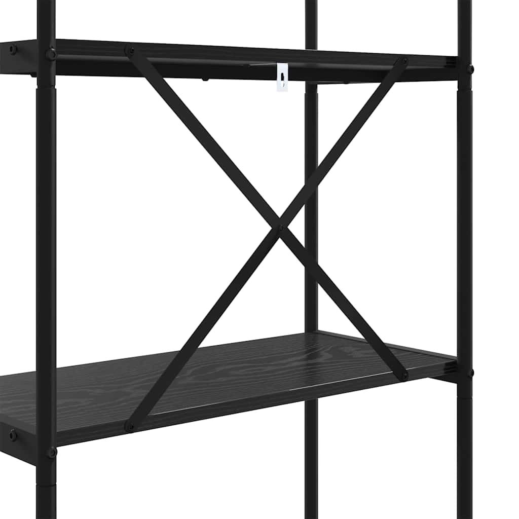 879911 9 Raft pentru cărți Stejar negru 60 x 30 x 146 cm Lemn compozit Raft pentru cărți Stejar negru 60 x 30 x 146 cm Lemn compozit - imagine 9