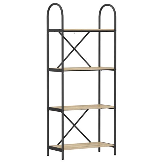 Alternative view of Raft pentru cărți Stejar sonoma 60 x 30 x 146 cm Lemn compozit