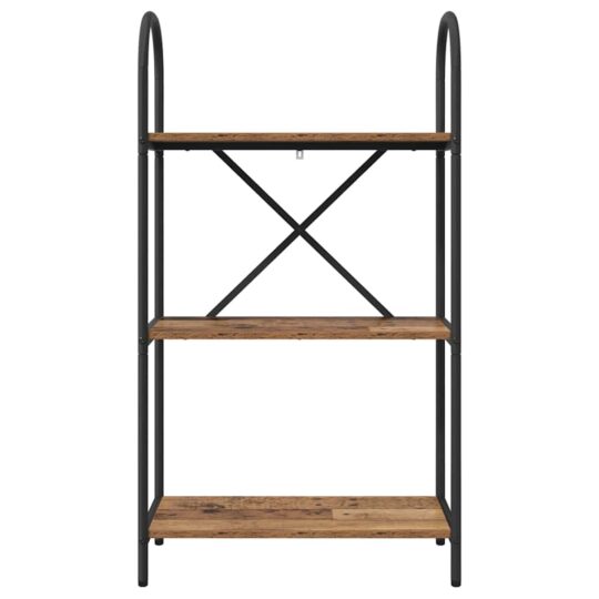 879921 5 Raft pentru cărți Lemn vechi 60 x 30 x 109 cm Lemn compozit 879921 5