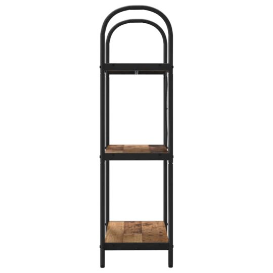 879921 6 Raft pentru cărți Lemn vechi 60 x 30 x 109 cm Lemn compozit 879921 6