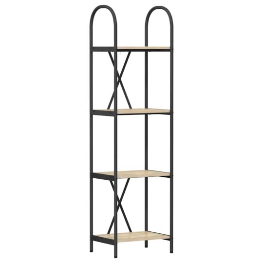 879930 2 Raft pentru cărți Stejar sonoma 40 x 30 x 146 cm Lemn compozit 879930 2