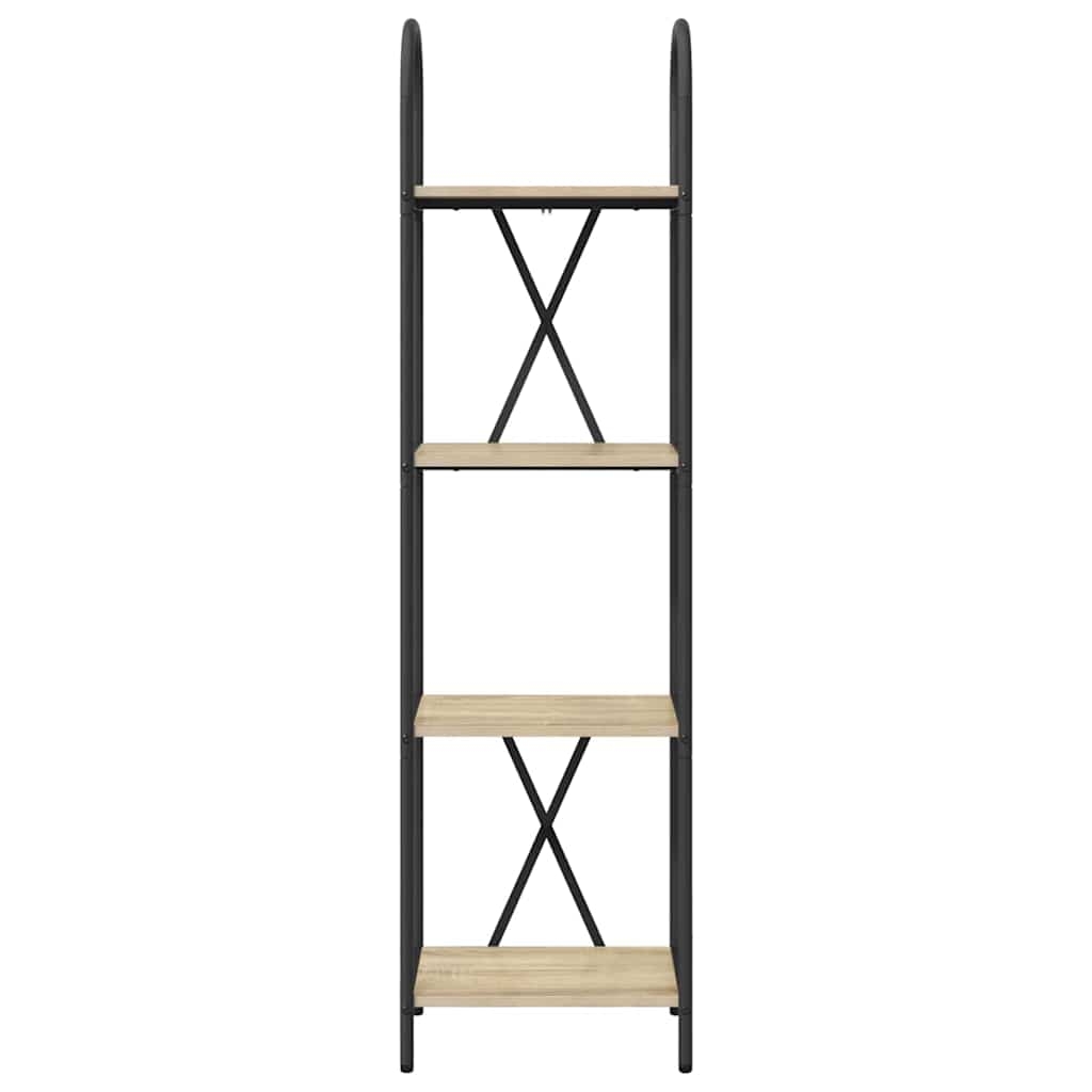 879930 5 Raft pentru cărți Stejar sonoma 40 x 30 x 146 cm Lemn compozit Raft pentru cărți Stejar sonoma 40 x 30 x 146 cm Lemn compozit - imagine 5