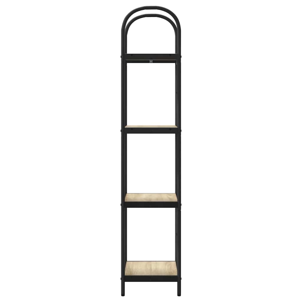 879930 6 Raft pentru cărți Stejar sonoma 40 x 30 x 146 cm Lemn compozit Raft pentru cărți Stejar sonoma 40 x 30 x 146 cm Lemn compozit - imagine 6