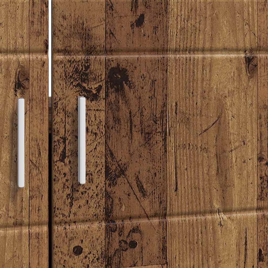 880329 10 Cabinet pentru chiuvetă de baie cu depozitare TULUM Lemn vechi Cabinet pentru chiuvetă de baie cu depozitare TULUM Lemn vechi - imagine 10