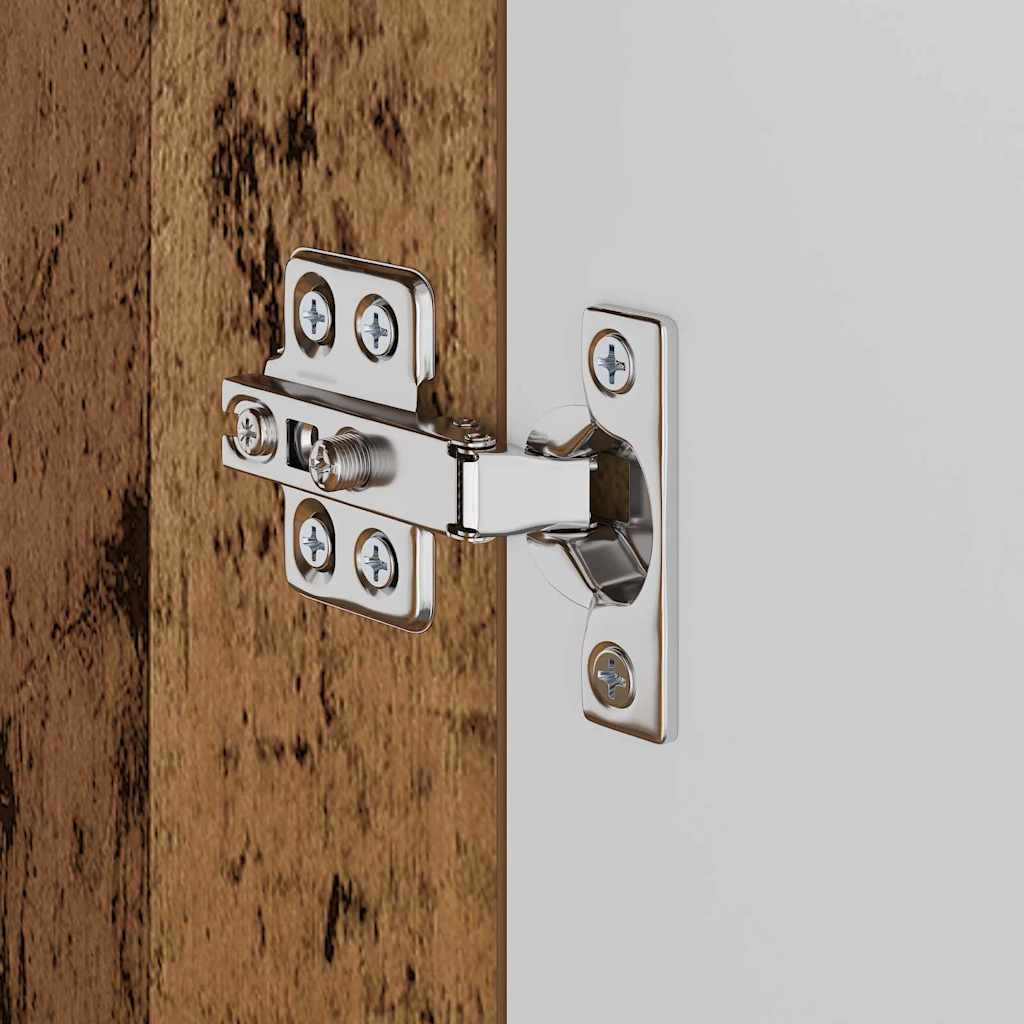 880329 9 Cabinet pentru chiuvetă de baie cu depozitare TULUM Lemn vechi Cabinet pentru chiuvetă de baie cu depozitare TULUM Lemn vechi - imagine 9