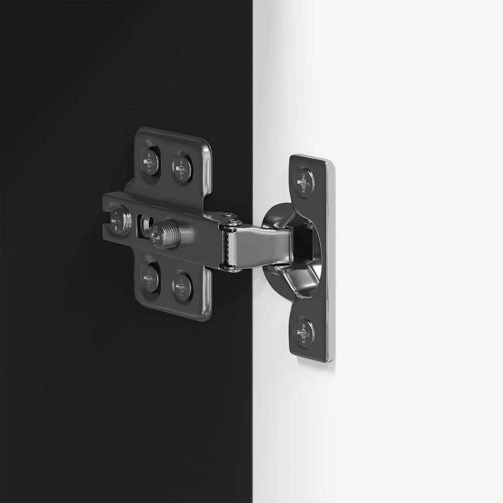 880352 10 Dulap de Baie TULUM Negru 37 x 31.5 x 203 cm Lemn compozit Dulap de Baie TULUM Negru 37 x 31.5 x 203 cm Lemn compozit - imagine 10