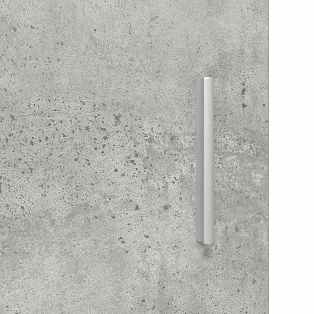 880354 9 Dulap de Baie TULUM Gri beton 37 x 31.5 x 203 cm Lemn compozit Dulap de Baie TULUM Gri beton 37 x 31.5 x 203 cm Lemn compozit - imagine 9