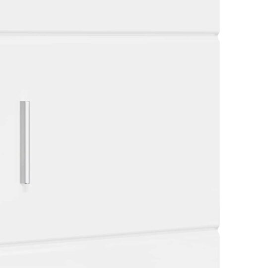 880355 11 Dulap de Baie cu ușă TULUM Alb foarte lucios 37 x 31.5 x 203 cm 880355 11