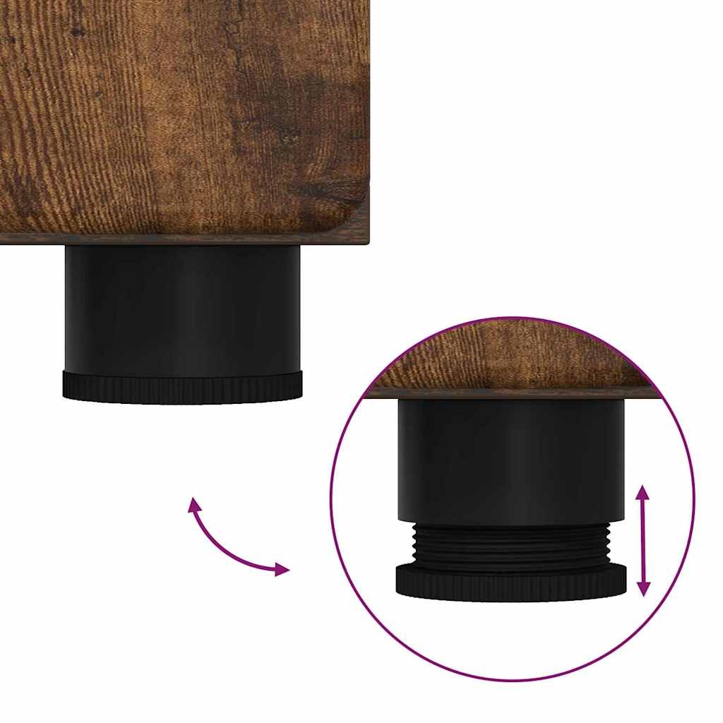 880356 12 Dulap de Baie cu ușă TULUM Stejar afumat 37 x 31.5 x 203 cm Dulap de Baie cu ușă TULUM Stejar afumat 37 x 31.5 x 203 cm - imagine 12