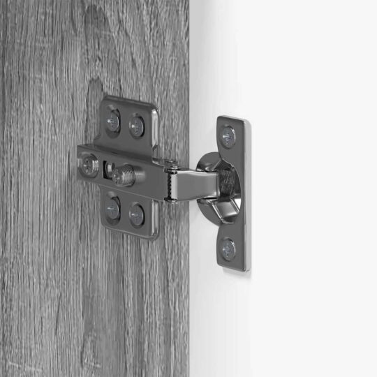 880357 10 Dulap de Baie TULUM sonoma gri 37 x 31.5 x 203 cm Lemn compozit 880357 10