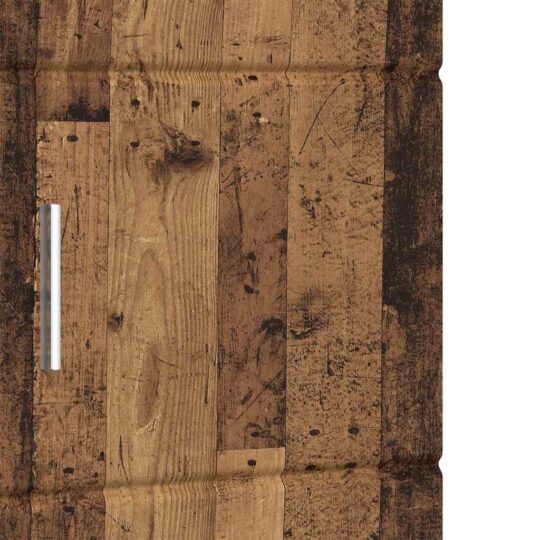 880359 11 Dulap de Baie TULUM Lemn vechi 37 x 31.5 x 203 cm Lemn compozit 880359 11