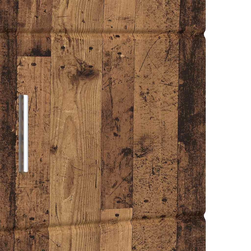 880359 11 Dulap de Baie TULUM Lemn vechi 37 x 31.5 x 203 cm Lemn compozit Dulap de Baie TULUM Lemn vechi 37 x 31.5 x 203 cm Lemn compozit - imagine 11