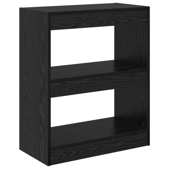 880458 7 Dulap pentru cărți Stejar negru 60 x 30 x 72 cm Lemn compozit 880458 7