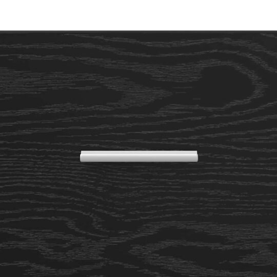 880479 12 Dulap de pat cu sertar 2 pcs Stejar negru 48.5 x 32.5 x 80 cm 880479 12