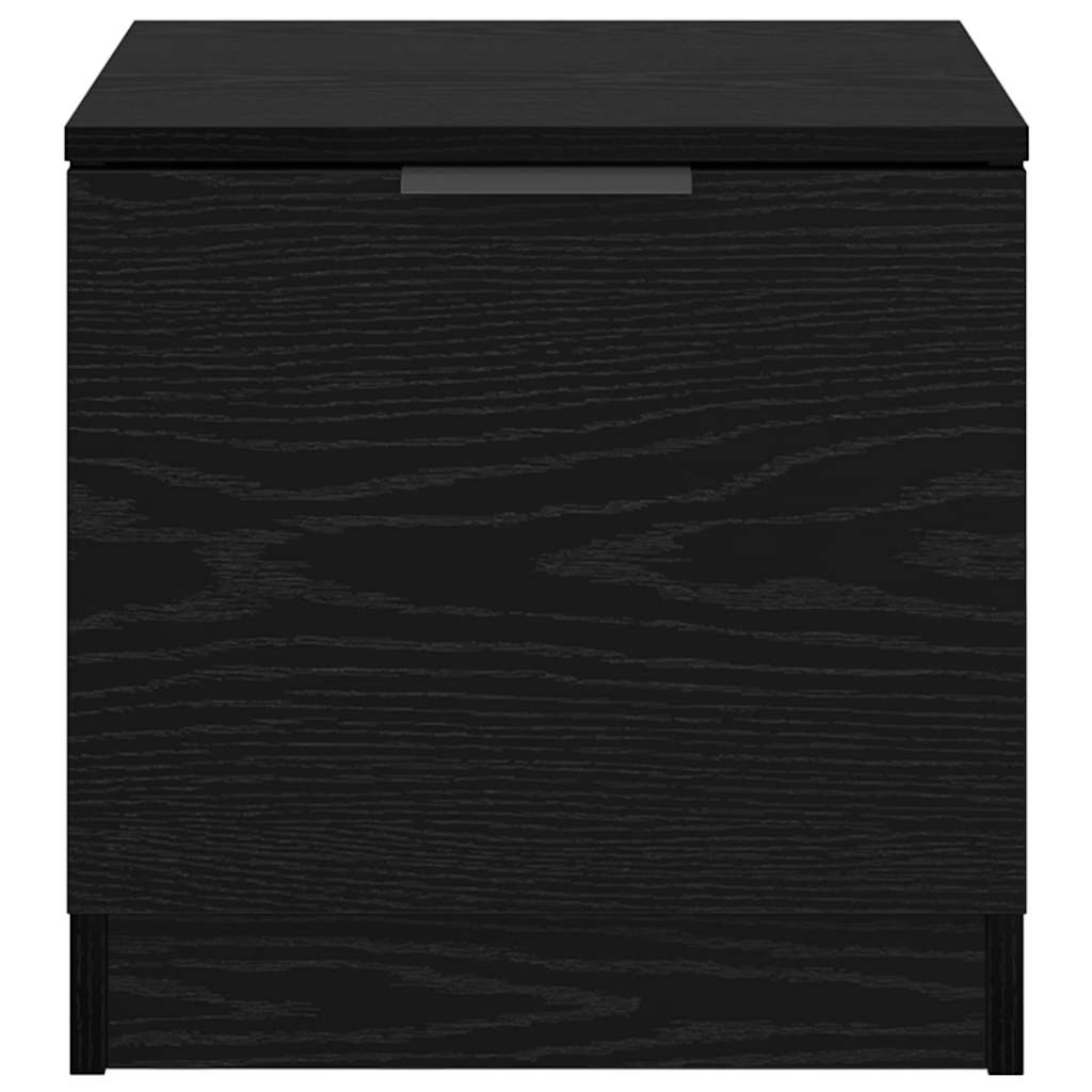 880500 7 Dulap de pat 2 pcs Stejar negru 40 x 39 x 40 cm Lemn compozit Dulap de pat 2 pcs Stejar negru 40 x 39 x 40 cm Lemn compozit - imagine 7