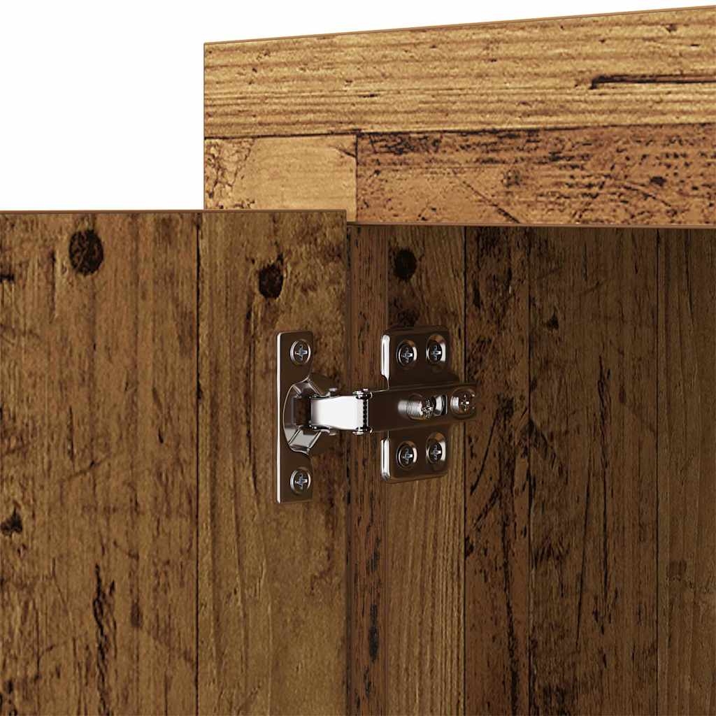 880534 9 Bufet Lemn vechi 40 x 80 x 75 cm Lemn compozit Bufet Lemn vechi 40 x 80 x 75 cm Lemn compozit - imagine 9