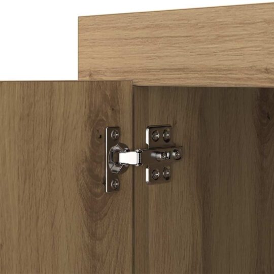 880535 9 Bufet stejar artizanal 40 x 80 x 75 cm Lemn compozit 880535 9