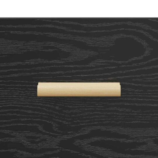 880554 12 Dulap de pat 2 pcs Stejar negru 40 x 35 x 47.5 cm Lemn compozit 880554 12