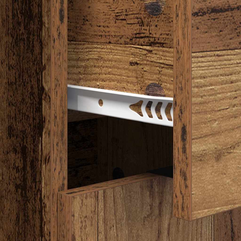 880773 10 Bufet cu sertar Lemn vechi 60 x 30 x 70 cm Lemn compozit Bufet cu sertar Lemn vechi 60 x 30 x 70 cm Lemn compozit - imagine 10