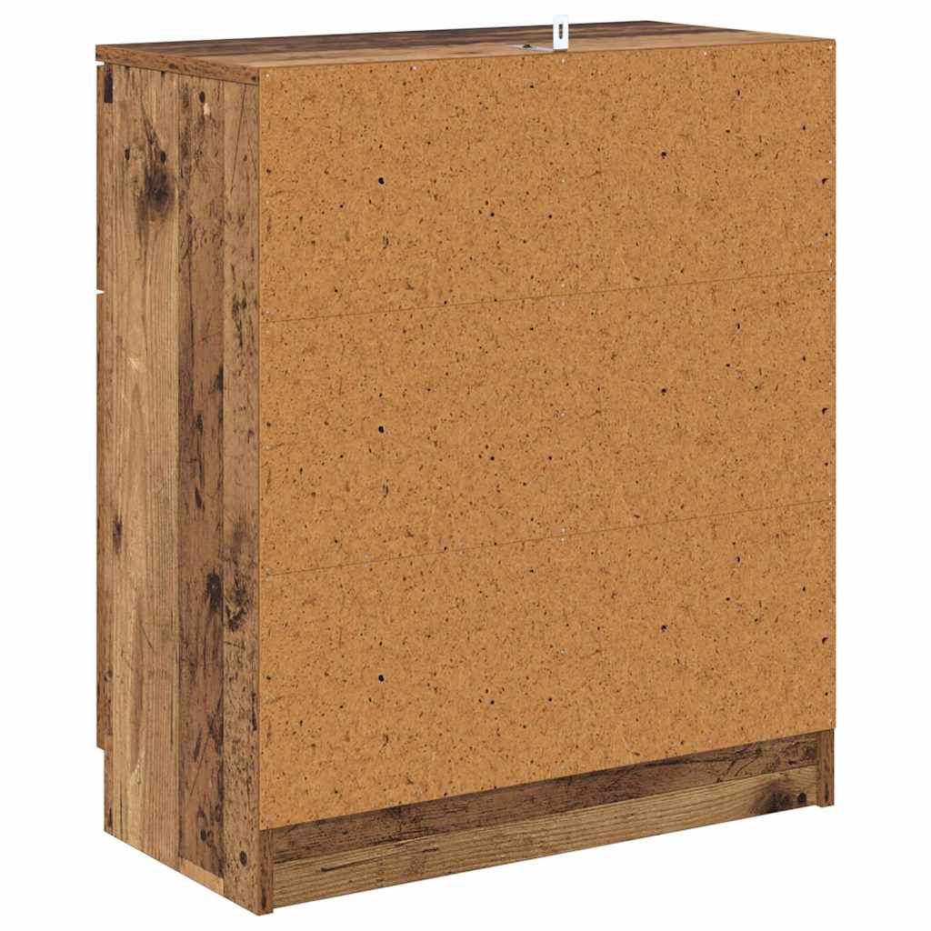 880773 8 Bufet cu sertar Lemn vechi 60 x 30 x 70 cm Lemn compozit Bufet cu sertar Lemn vechi 60 x 30 x 70 cm Lemn compozit - imagine 8