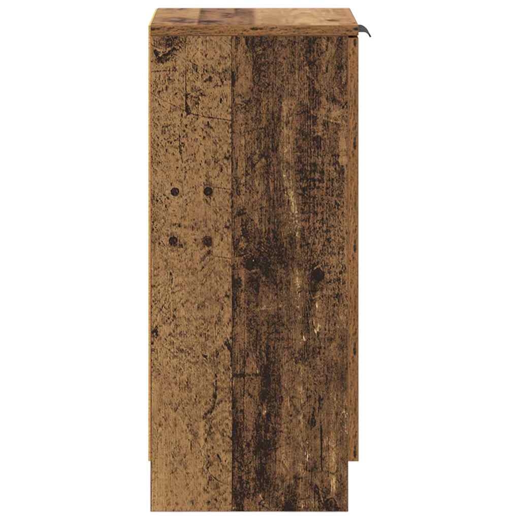 880794 7 Bufet Lemn vechi 30 x 30 x 70 cm Lemn compozit Bufet Lemn vechi 30 x 30 x 70 cm Lemn compozit - imagine 7