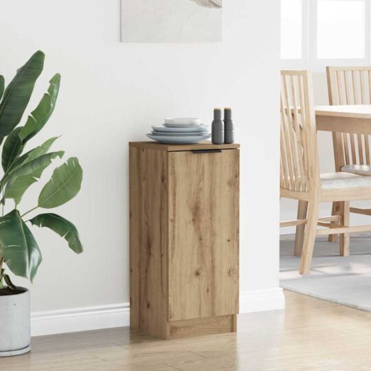 880795 4 Bufet stejar artizanal 30 x 30 x 70 cm Lemn compozit 880795 4