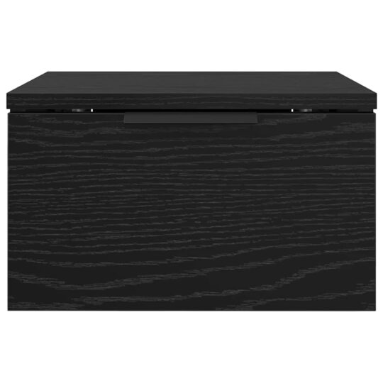 880813 6 Dulap de noapte Stejar negru 34 x 30 x 20 cm Lemn compozit 880813 6