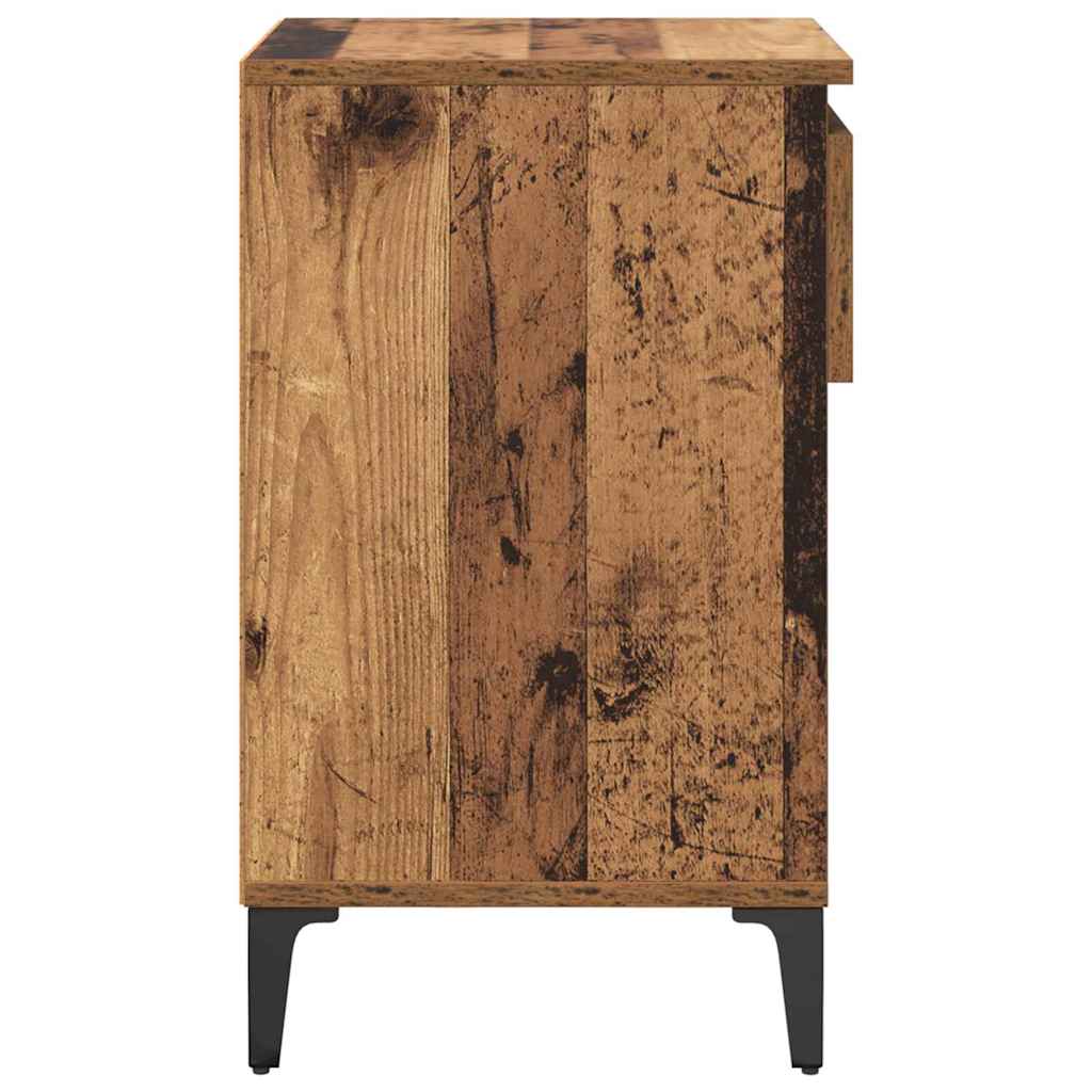 881042 7 Dulap pentru pantofi Lemn vechi 102 x 36 x 60 cm Lemn compozit Dulap pentru pantofi Lemn vechi 102 x 36 x 60 cm Lemn compozit - imagine 7